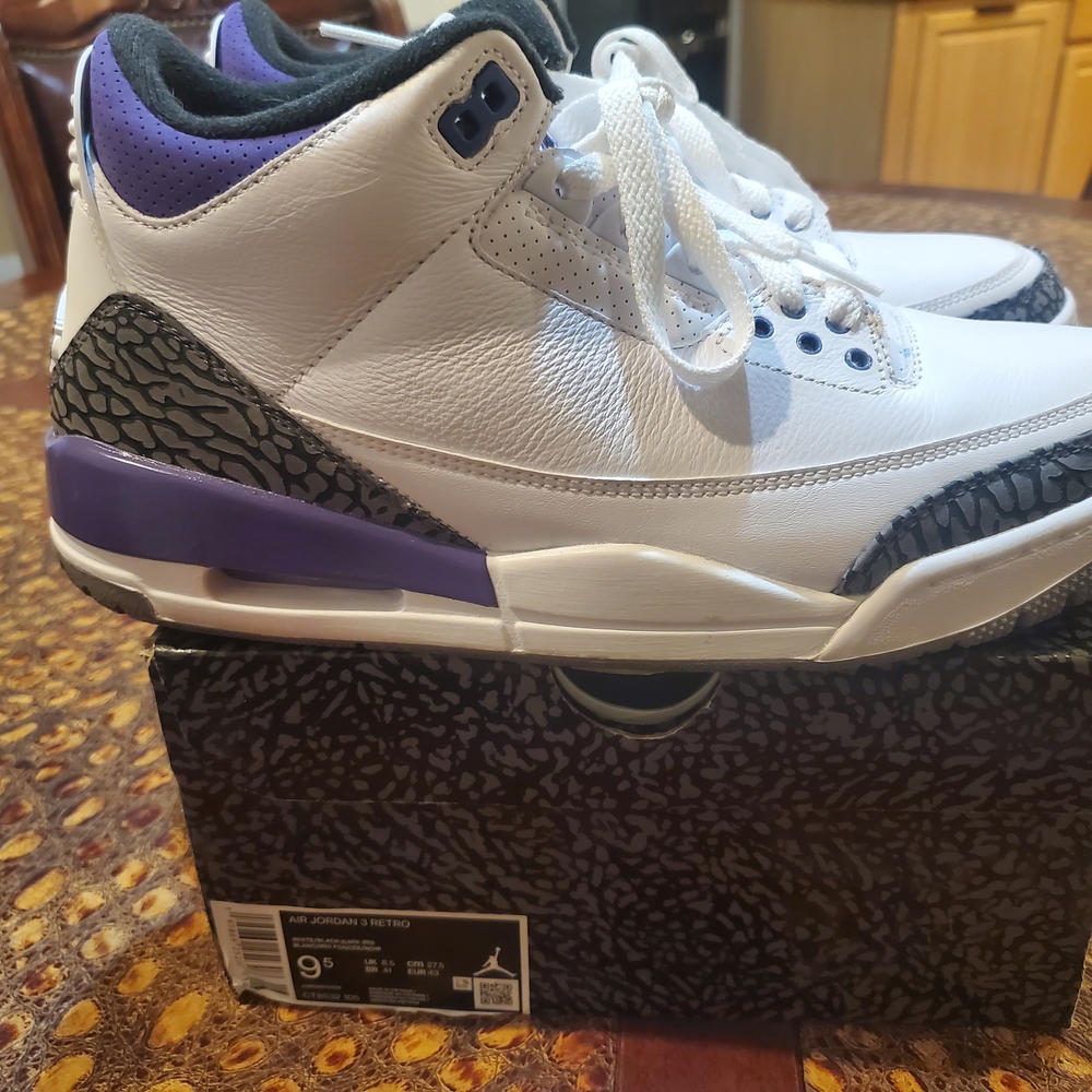 AIR JORDAN 3 RETRO DARK IRIS